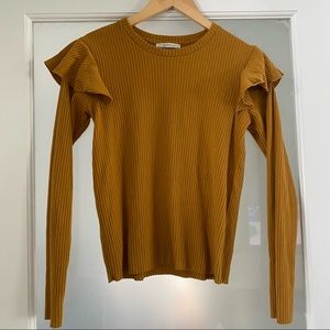 ZARA long sleeve knit top (worn once!)
